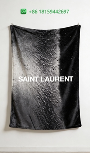 Yves Saint Laurent Throw Blankets